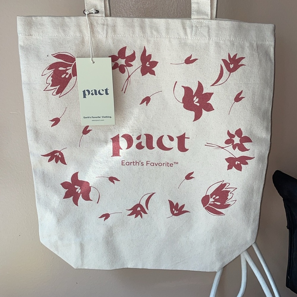 Pact canvas tote bag